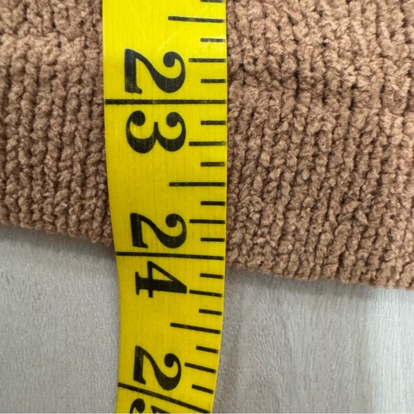 Sunday Citizen Nube Hooded Poncho Camel Tan Women's One Size Comfy Cozy Soft - Picture 11 of 13